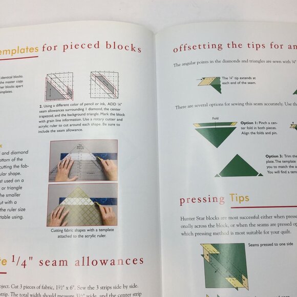 Hunter Star Quilts & Beyond Jan Krentz Techniques Projects Infinite Possibilitie - Picture 6 of 13